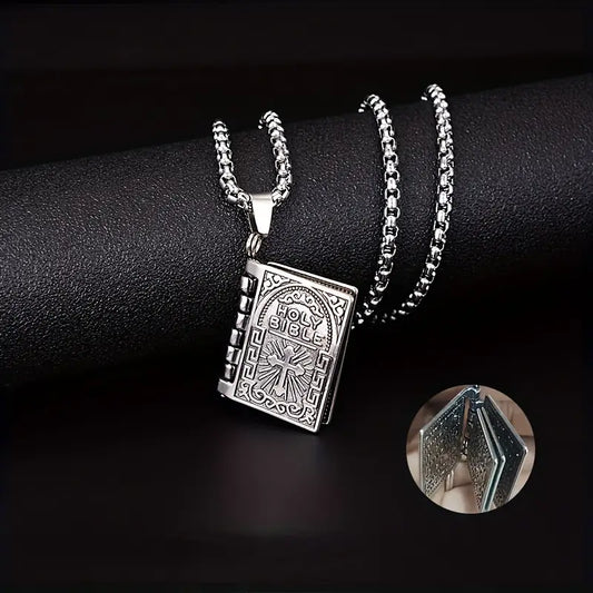 Hochwertige Bibelkette (silber)